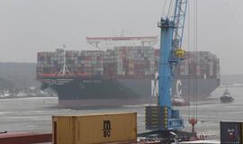 Uoste - rekordinio dydžio laivas