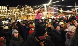 Klaipėda įžiebė savo Kalėdų eglę