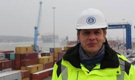 Uoste - rekordinio dydžio laivas