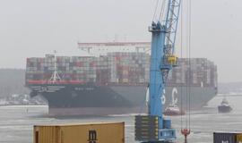 Uoste - rekordinio dydžio laivas