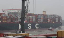 Uoste - rekordinio dydžio laivas