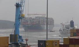 Uoste - rekordinio dydžio laivas