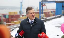 Uoste - rekordinio dydžio laivas