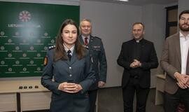 Telšių vyskupas Klaipėdos poilcijos komisariate