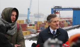 Uoste - rekordinio dydžio laivas