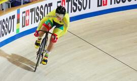 Dviratininkės O. Baleišytė ir S. Krupeckaitė – geriausiųjų dešimtukuose