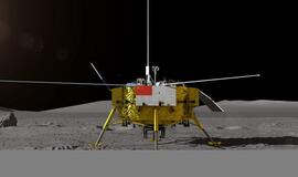 Kinijos zondas su mėnuleigiu pirmąkart nusileido tolimojoje Mėnulio pusėje