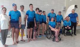 Klaipėdos neįgalieji susirungė plaukimo varžybose