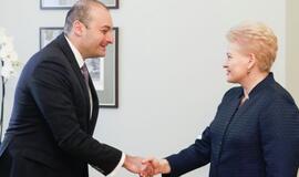 "Lietuva buvo, yra ir bus artima Sakartvelo draugė"