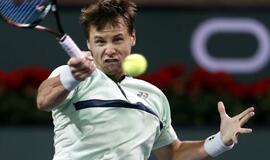 Tenisininkas R.Berankis Prancūzijoje iškopė į aštuntfinalį