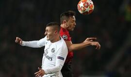 Čempionų lygos aštuntfinalyje - „Paris Saint-Germain“ ir „AS Roma“ pergalės