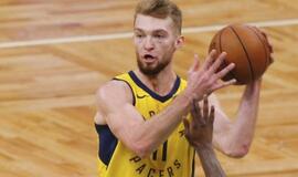 D.Sabonio indėlis į šeštąją iš eilės „Pacers“ pergalę - 9 taškai