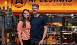 Dviese sportuoti drąsiau ir smagiau!