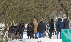 Gimnazijos moksleiviai parūkyti - į pakrūmes