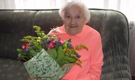 Girkališkei Ievai Kalvienei - 107 metai