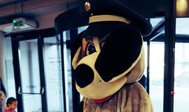 Kvietė vaikus nepamiršti policininko profesijos