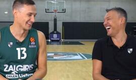 Linksma Jankūno ir Jasikevičiaus akistata