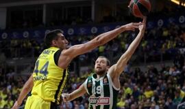 „Panathinaikos“ su L.Lekavičiumi pralaimėjo Eurolygos lyderiams