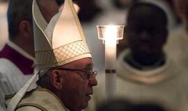 Popiežius: abortai nėra „žmogaus teisė“