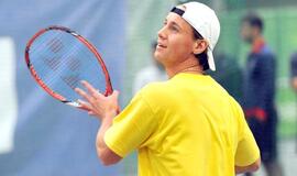 Ričardas Berankis Dubajuje startavo pergale