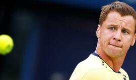 Tenisininkas R. Berankis Dubajuje pralaimėjo 23-iajai pasaulio raketei