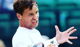 Tenisininkas R. Berankis turnyre Dubajuje startavo pergale