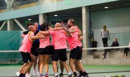 Teniso klubų čempionate – dvi lygos ir profesionalūs tenisininkai