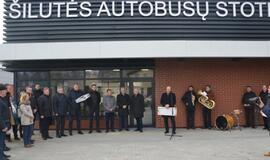 Atidaryta Šilutės autobusų stotis
