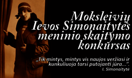 I. Simonaitytės moksleivių meninio skaitymo konkursas