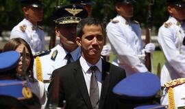 JAV įspėjo Venesuelą, kad ji nemėgintų sulaikyti Ch.Guaido