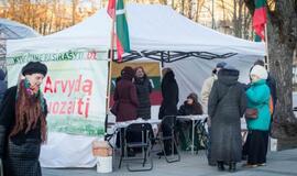 Juozaitis Kaziuko mugėje renka parašus