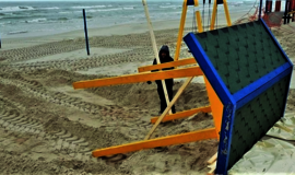 Klaipėdos pliažuose – atrakcijos vaikams