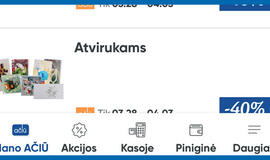 „Maximoje“ už prekes jau galima atsiskaityti mobiliąja programėle