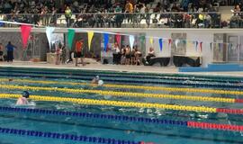 Tarptautinės plaukimo varžybos Klaipėdos baseine