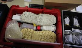 Atvirų durų diena policijoje vėl sukvietė būrius moksleivių