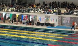 Tarptautinės plaukimo varžybos Klaipėdos baseine