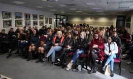 Atvirų durų diena policijoje vėl sukvietė būrius moksleivių