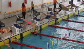 Tarptautinės plaukimo varžybos Klaipėdos baseine