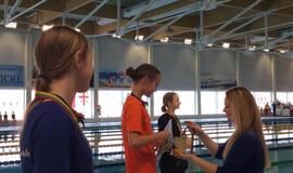 Tarptautinės plaukimo varžybos Klaipėdos baseine