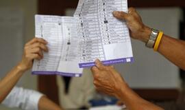 Rinkimus Tailande netikėtai laimi karinė stovykla