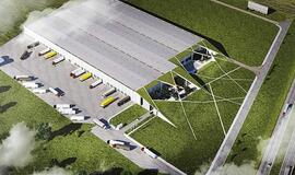 SBA grupės logistikos centras stebins išskirtine architektūra