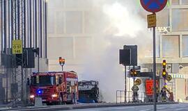 Stokholme sprogo autobusas