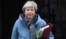 T.Mei: aš galiu įvykdyti „Brexit“, jei parlamentas pritars sutarčiai