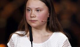 16-metės švedų aplinkosaugos aktyvistės G. Thunberg balandžio 1-osios pokštas: aš nutraukiu streiką