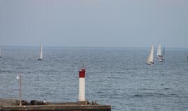 Aklas japonų buriuotojas perplaukė Ramųjį vandenyną