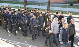 Nešė kryžių dėl šeimų gerovės