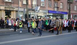 Nešė kryžių dėl šeimų gerovės