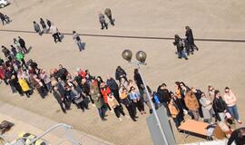 Nato laivų lankytojai