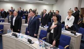 Prisiekė naujoji Klaipėdos taryba