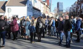 Nešė kryžių dėl šeimų gerovės